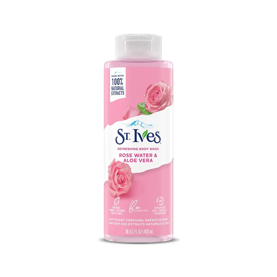 stives refreshing body wash Rose water & aloe vera